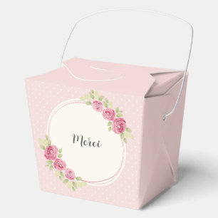 Ballotins Cadre de roses vintage shabby chic