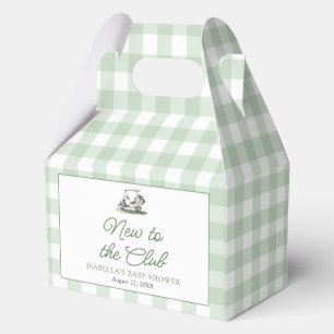 Ballotins Cadre Vert Sauge Golf Nouveau dans le Club Baby Sh