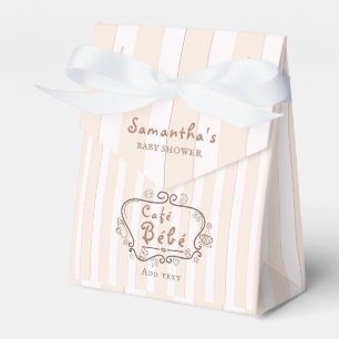 Ballotins Café Bébé Café Français Baby shower neutre pour le