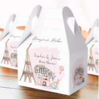 Café Français Bonjour Bebe Paris Tea Baby shower