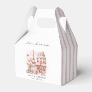Ballotins Cafetière Parisienne à l'aquarelle Écriture Remerc