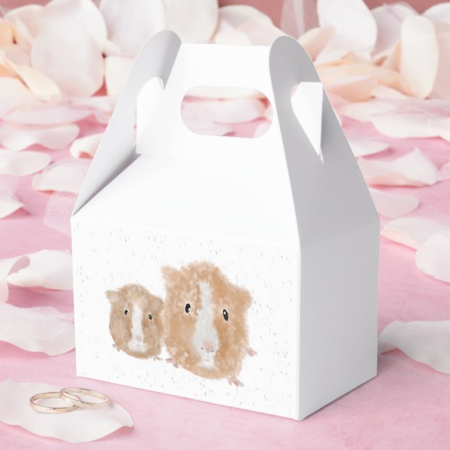 Ballotins Cage de cadeau pour cochon d'Inde (Mariage)