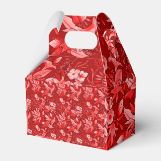 Ballotins Caja de regalo flores rojas
