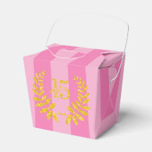 Caja para recuerdo de 15 años