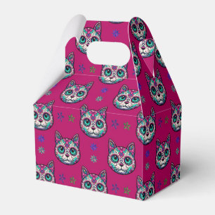 Ballotins Calavera Cat Art Motif
