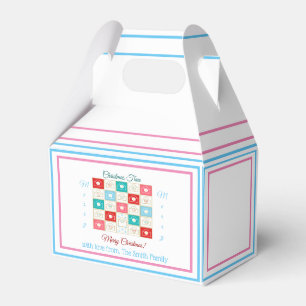 Ballotins Calendrier vintage Personalizable d'avènement de