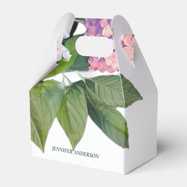 Ballotins Calligraphie florale moderne Boho Mariage Merci (Verso)