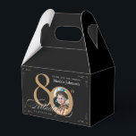 Ballotins Calligraphie Photo personnalisée Black Gold 80e an<br><div class="desc">Calligraphie Custom Photo Black Gold 80th Birthday Ballotins. Et élégamment conçu invitation spéciale fête d'anniversaire,  avec une photo personnalisée de personne d'anniversaire et de calligraphie script avec des éléments florissants vintages. Assez simple pour s'adapter à une variété de thèmes et de couleurs ! Besoin d'aide ? Contactez-moi !</div>