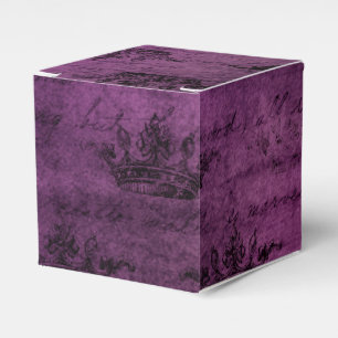 Ballotins Calligraphie Vintage pourpre