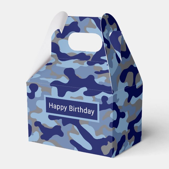 Ballotins Camo bleu  (Verso)