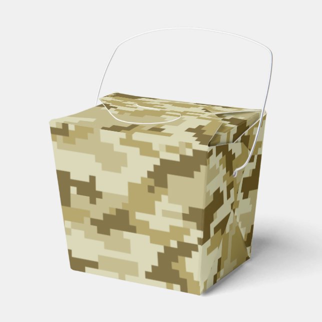Ballotins Camouflage 8 bits pour désert numérique / Camo (Verso)