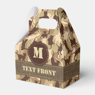 Ballotins Camouflage du désert des chats