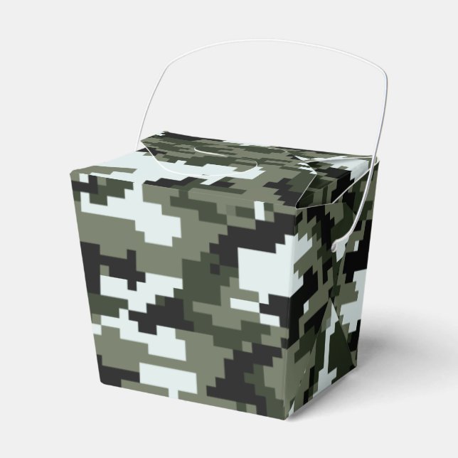 Ballotins Camouflage urbain numérique à 8 bits / Camo (Verso)