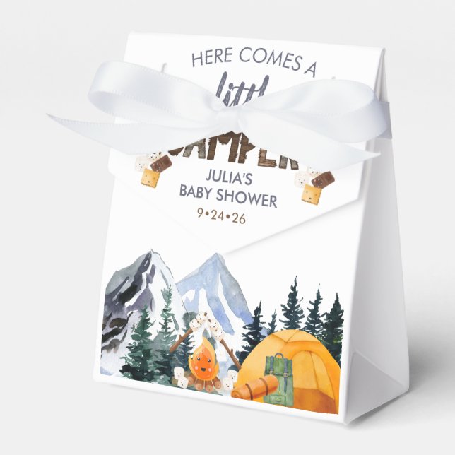 Ballotins Campeur | Baby Shower Rustique (Verso)