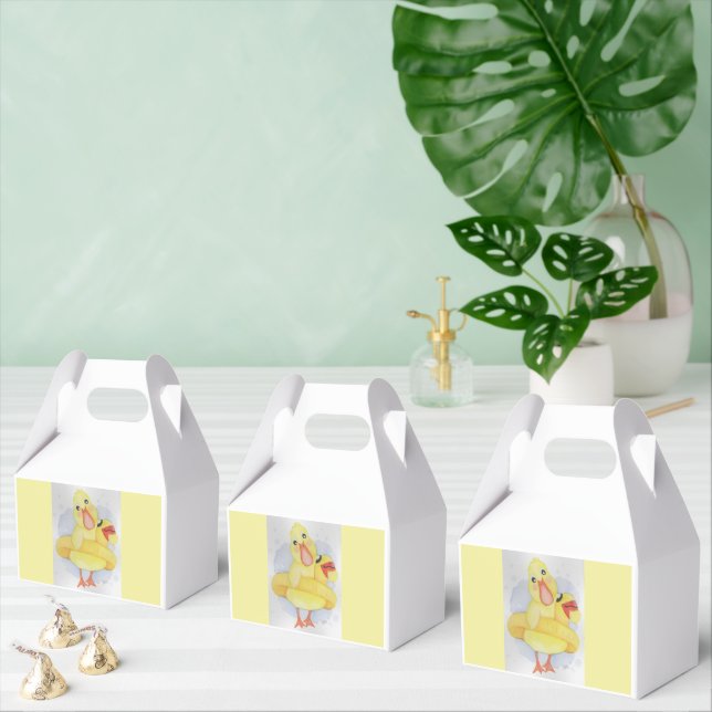 Ballotins Canard en caoutchouc dans flotteur de piscine (Multiple)