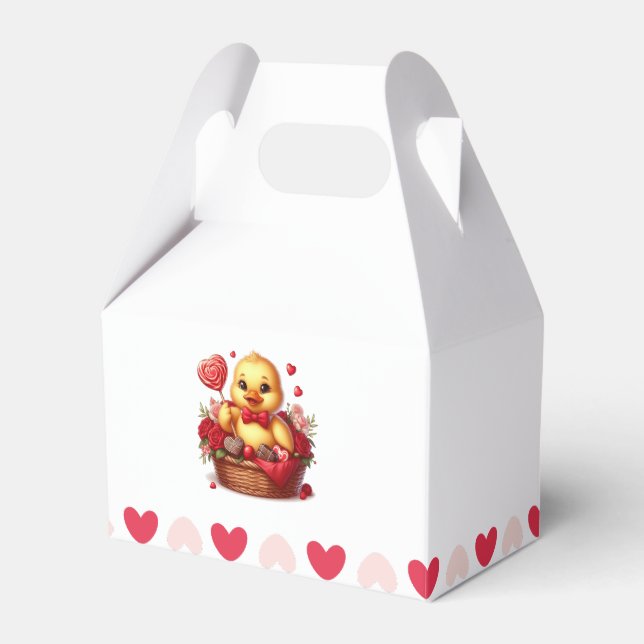 Ballotins Canard mignon/whimsique de la Saint-Valentin (Verso)