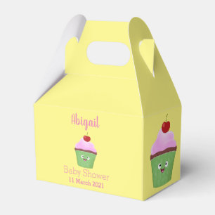 Ballotins Caricature de cupcake joyeux