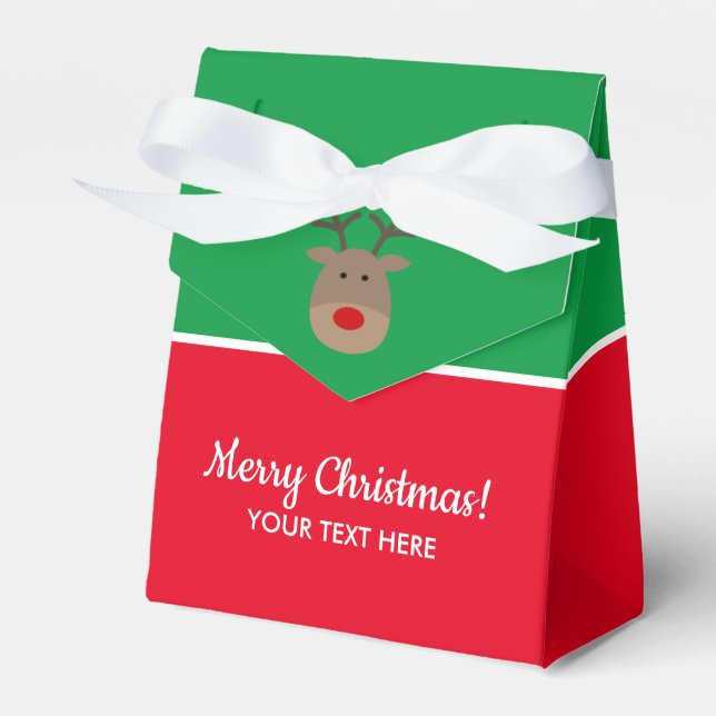 Ballotins Caricature de rennes mignoné personnage vrac fête  (Verso)