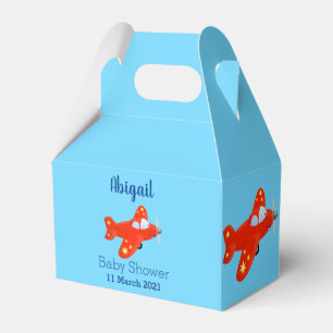 Ballotins Caricature de vol d'avion rouge mignon