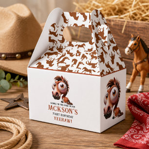 Ballotins Caricatures de Chevaux Fête d'anniversaire de 1 an