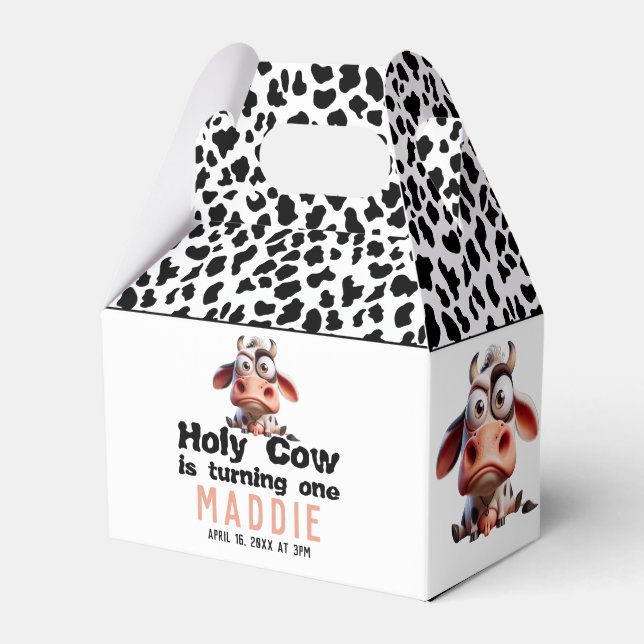 Ballotins Caricatures de la vache sainte Je suis une vilaine (Verso)