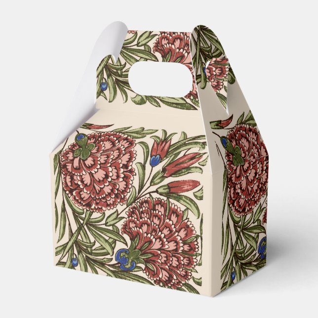 Ballotins Carreau de fleur d'œillet Art antique rustique De  (Verso)
