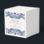 Ballotins Carreau de Talavera bleu Mariage Fiesta Espagnol<br><div class="desc">Tout le monde adore une fête ! Cette collection est un mélange époustouflant d'élégance et de patrimoine culturel, inspiré des motifs traditionnels de carreaux de Talavera mexicains. La bordure florale bleue vibrante dégage de la sophistication et une touche de charme festif, ce qui la rend parfaite pour votre célébration inspirée...</div>