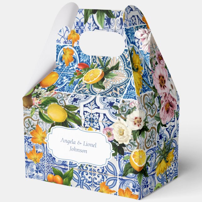 Ballotins Carreaux de citron de la côte d'Amalfi Italie (Recto)