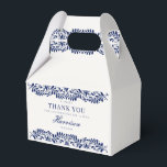 Ballotins Carrelage de Talavera bleu Dessert de mariage de l<br><div class="desc">Tout le monde adore une fête ! Cette collection est un mélange époustouflant d'élégance et de patrimoine culturel, inspiré des motifs traditionnels de carreaux de Talavera mexicains. La bordure florale bleue vibrante dégage de la sophistication et une touche de charme festif, ce qui la rend parfaite pour votre célébration inspirée...</div>