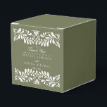 Ballotins Carrelage de Talavera vert Style espagnol Mariage<br><div class="desc">Tout le monde adore une fête ! Cette collection est un mélange époustouflant d'élégance et de patrimoine culturel, inspiré des motifs traditionnels de carreaux de Talavera mexicains. La bordure florale en terre cuite vert olive dégage une sophistication et une touche de charme festif, ce qui la rend parfaite pour votre...</div>