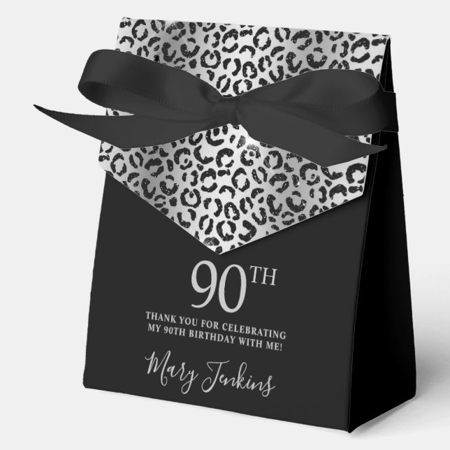 Ballotins Carte de remerciement 90e anniversaire impression  (Recto)