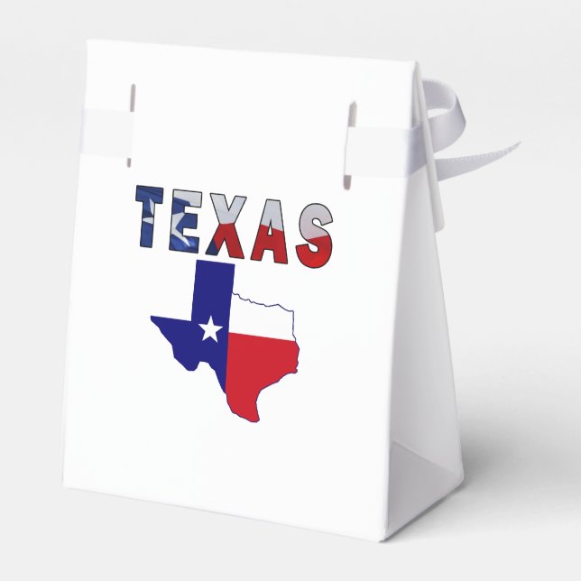 Ballotins Carte des drapeaux avec le Texas (Arrière)