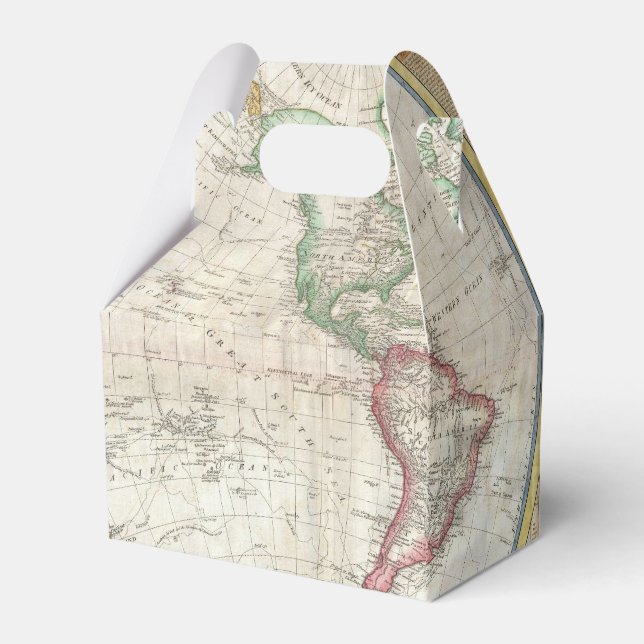 BALLOTINS CARTE MONDIALE VINTAGE (Arrière)