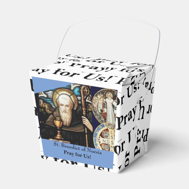 Ballotins Carte St. Benoît de Nursia (Verso)