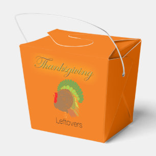 Ballotins Carton de sortie de Thanksgiving Leftovers