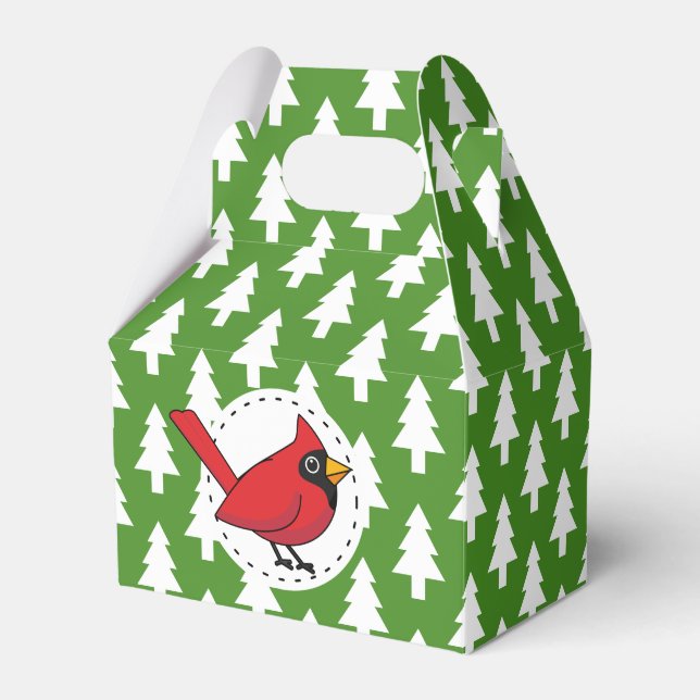Ballotins Cartoon Red Cardinal (Verso)