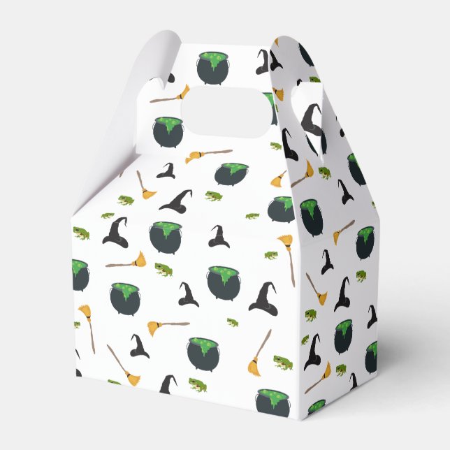 Ballotins Casquette de sorcière Broom Caldron Motif Hallowee (Verso)