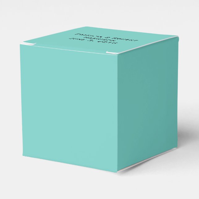 Ballotins Célèbre Mariage bleu | BALLOTIN (Verso)