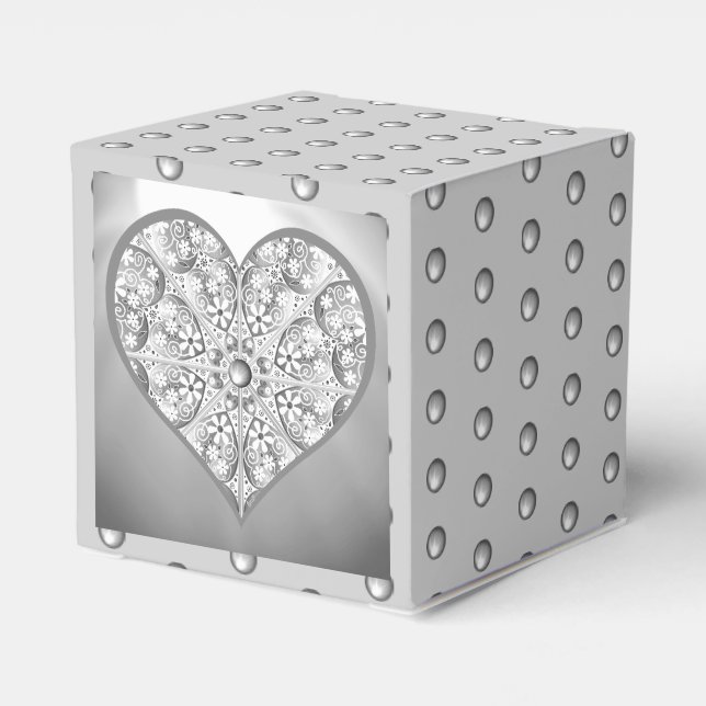 Ballotins Céramique gris dentelle (Arrière)