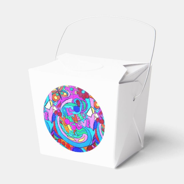 Ballotins cercle d'amour super hippie (Verso)