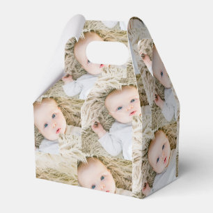 Ballotins Cercle photo d'anniversaire rose personnalisé