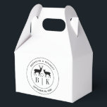 Ballotins Cerf Monogramme Rustique Campagne Mariage Couple N<br><div class="desc">Un élégant design de monogramme de mariage rustique avec cerf et texte du nom du couple pour que vous puissiez le personnaliser avec les noms, les initiales et la date de mariage du couple heureux. Vous pouvez modifier la taille de la police et l'espacement des lettres à l'aide de l'outil...</div>