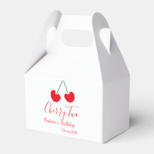 Ballotins Cerise deux 2e anniversaire rouge cerise enfants s