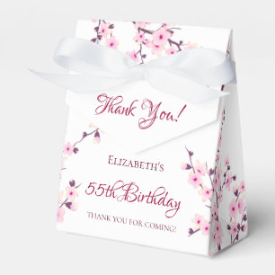 Ballotins Cerisier Fleur Rose Blanc   Anniversaire personnal