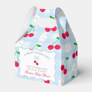 Ballotins Cerry Sweet Blue Coquette Baby shower Ballotin