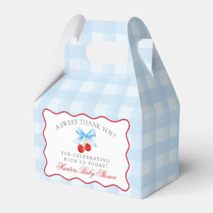 Ballotins Cerry Sweet Blue Coquette Baby shower Ballotin
