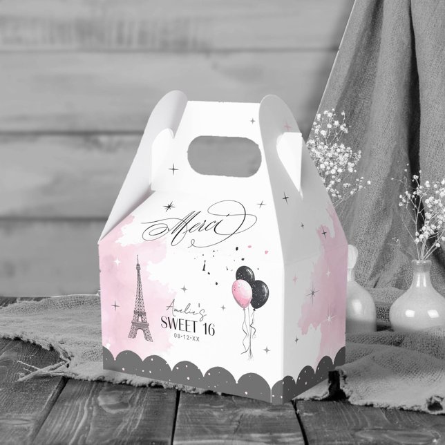 Ballotins C'est si Bon Parisian Sweet 16 Merci ID1162 (Créateur téléchargé)