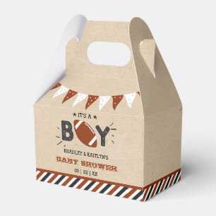 Ballotins C'est un garçon ! Football Thème Co-ed Baby shower