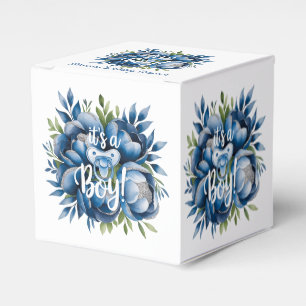 Ballotins C'est un garçon ! Pacifique et pivoines Baby showe