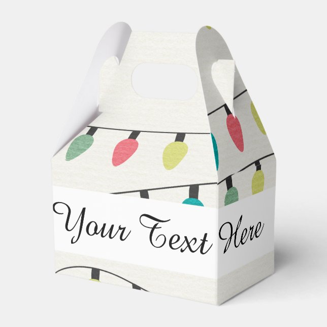 Ballotins Chaîne de Noël du Motif des lumières (Verso)